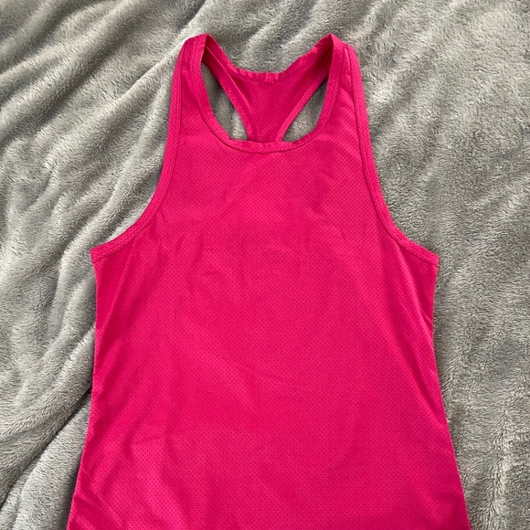 Zyia Active Dragonfruit mesh racer back tank. - Picture 3 of 6